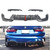 2019-2022 BMW G20 330i/M340i 3 Series Carbon Fiber V1 Style 3 Piece Diffuser Set