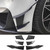 BMW M3 M4 F80/F82 Carbon Fiber MAD Style 6 Piece Front Canards Set