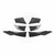 BMW M3 M4 F80/F82 Carbon Fiber MAD Style 6 Piece Front Canards Set