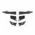BMW M3 M4 F80/F82 Carbon Fiber MAD Style 6 Piece Front Canards Set