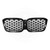 2022+ BMW X3 & X4M (G01/G02/F97/F98) Gloss Black Diamond Grilles - Monaco Motorsports