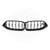 BMW M8 840i M850i Dual Slat Grilles (Black, Tri-Color, Carbon Fiber)