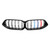 BMW M8 840i M850i Dual Slat Grilles (Black, Tri-Color, Carbon Fiber)