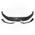 2021-2023 BMW G30 5 Series Carbon Fiber M Performance Style Carbon Fiber 3 Piece Front Lip Set (V1)
