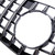 2010-2013 Mercedes Benz E-Class GTR Style Chrome  Front Grille W212 Close Up- Monaco Motorsports