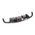 2016-2018 Audi A7 S7 Carbon Fiber KB Style Rear Diffuser with LED | C7.5