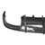 2016-2018 Audi A6 S6 KB Style Rear Diffuser with LED | C7.5