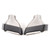 BMW 5 Series G30 M Performance Carbon Fiber Square Exhaust Tips