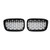 2018-2020 BMW X3/X4 & X3M/X4M (G01/G02/F97/F98) Gloss Black Diamond Style Grille