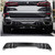 2019+ BMW X5 (G05) Carbon Fiber M Performance Rear Diffuser