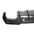 BMW G22 430i M440i Carbon Fiber KB Style Splitter Set and Diffuser with LED Brake Light