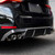 BMW G26 M440i 430i Carbon Fiber 3D Style Rear Diffuser