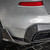 BMW X5 (G05) Carbon Fiber SQ Style Rear Diffuser with Bumper Splitters