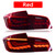 2011-2016 BMW 5 Series F10 GTS Dragon Scale OLED Tail Lights 2011-2016 BMW 5 Series F10 GTS Dragon Scale OLED Tail Lights
