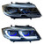 2005-2012 BMW 3 Series E90 G Style Dual Color DRL LED Headlights