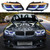 2005-2012 BMW 3 Series E90 G Style Dual Color DRL LED Headlights