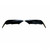 BMW F30 3 Series Gloss Black MAD Style Front Bumper Upper Canards
