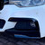 BMW F30 3 Series Gloss Black MAD Style Front Bumper Upper Canards