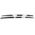 BMW F30 Gloss Black M Performance Style Side Skirt Extensions