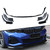 2019-2022 BMW G20 330i/M340i Gloss Black M Performance Style Front Lip