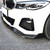 BMW G20 3 Series Gloss Black Competition Style Front Bumper Lip