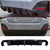 BMW G26 430i M440i Gloss Black M Performance Style Rear Diffuser with LED Brake Light
