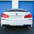 BMW F10 5 Series Gloss Black M Tech Style Rear Diffuser (Quad Exhaust)