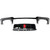 BMW F10 M5 Gloss Black DTM Style Diffuser with LED Brake Light