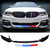2017-2020 BMW G30 5 Series Gloss Black M5 Style 6 Piece Front Lip Set