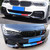 2017-2020 BMW G30 5 Series Gloss Black M5 Style 6 Piece Front Lip Set