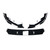2021-2023 BMW G30 5 Series FD Style Gloss Black 3 Piece Front Bumper Lip