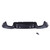 2017-2023 BMW G30 5 Series Gloss Black Competition Style Rear Diffuser