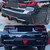 2017-2023 BMW G30 5 Series Gloss Black CS Style Diffuser with LED Brake Light
