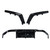 BMW M3 M4 F80/F82/F83 3-Piece Gloss Black V Style Diffuser