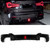 2022-2024 BMW X3 & X3M (G01 F97) Gloss Black Competition Style Rear Diffuser with LED Brake Light