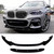 BMW X3 & X4 (G01 G02) Gloss Black Performance Style Front Lip