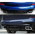 2018-2021 BMW X3 (G01) Gloss Black Competition Style Rear Diffuser