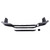 2019-2021 BMW X4 (G02) Gloss Black M Style Rear Diffuser & Quad Exhaust Tips Kit