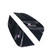 BMW 3 Series E90 Gloss Black Fender Vent Trim Set
