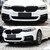 2017-2020 BMW G30 5 Series Gloss Black M Performance Style Front Lip & Splitters