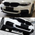 2017-2020 BMW G30 5 Series Gloss Black M Performance Style Front Lip & Splitters
