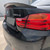 BMW M4/4 Series Convertible F83 F33 Gloss Black Performance Style Trunk Spoiler