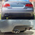 BMW 3 Series (E90) Gloss Black M Tech Style Rear Diffuser (Single-Side Dual)