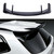 BMW X3 & X3M (G01 F97) Gloss Black M Performance Style Roof Spoiler