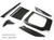 BMW 4 Series G22 G23 G26 Carbon Fiber Interior Trim Overlay Kit