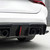 BMW G80/G82/G83 M3 M4 Carbon Fiber SQ-B Style Diffuser with Brake Light