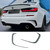 2019-2022 BMW G20 330i M340i M Sport Gloss Black Rear Bumper Canards