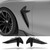 BMW M8 F93 Carbon Fiber Fender Vent Trim Set