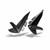 BMW M8 F93 Carbon Fiber Fender Vent Trim Set