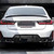 2023+ BMW G20 330i/M340i 3 Series LCI Gloss Black M Tech Style Diffuser + Exhaust Tips Set